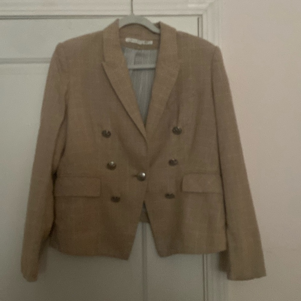 Tan Veronica Beard Dicky Jacket